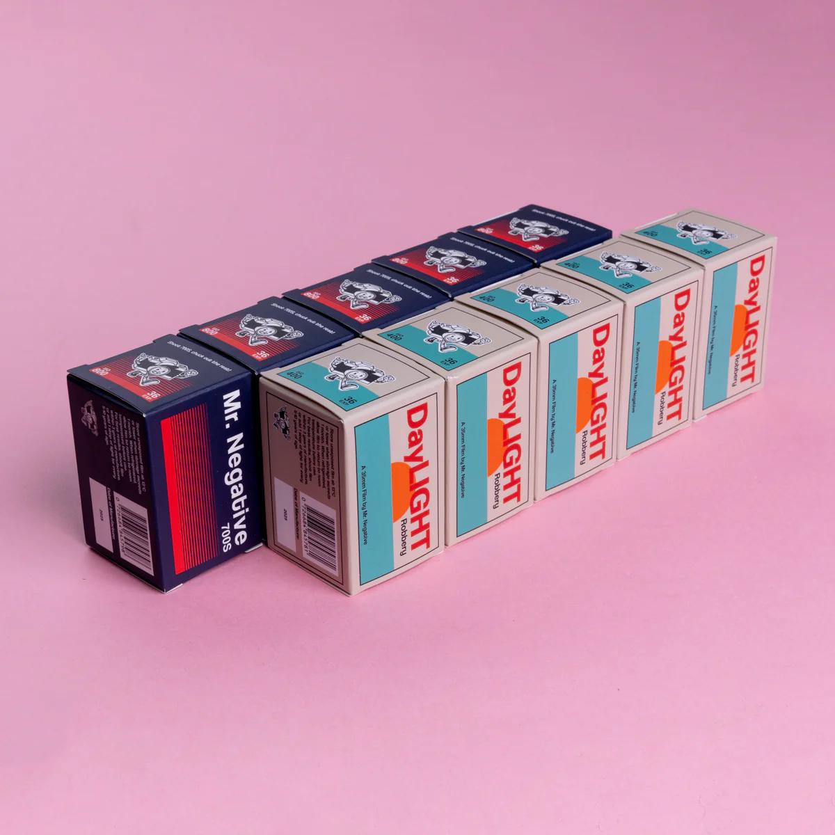 DayLIGHT Robbery & Mr. Negative 700S (Combo Brick 10 Rolls) 35mm 36 exp