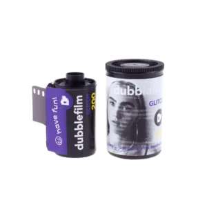 Dubblefilm GLITCH black & white 35mm